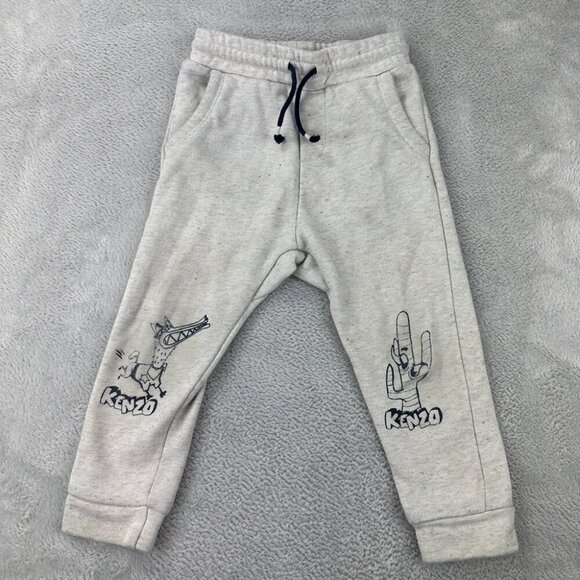 Kenzo Grey Sweatpants Kinds Size 3A - Picture 11 of 11
